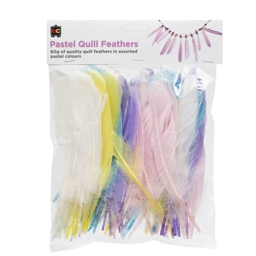 Pastel Quill Feathers 60g (QFP60)