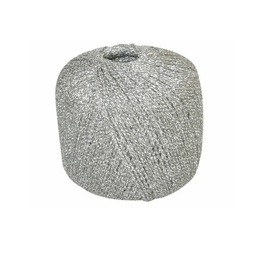 Metallic Yarn 20g Silver (CT020-SI)