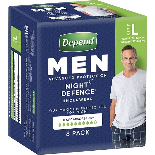 Depend Real Fit REGULAR Underwear for Women LARGE 97 -127cm 610ml