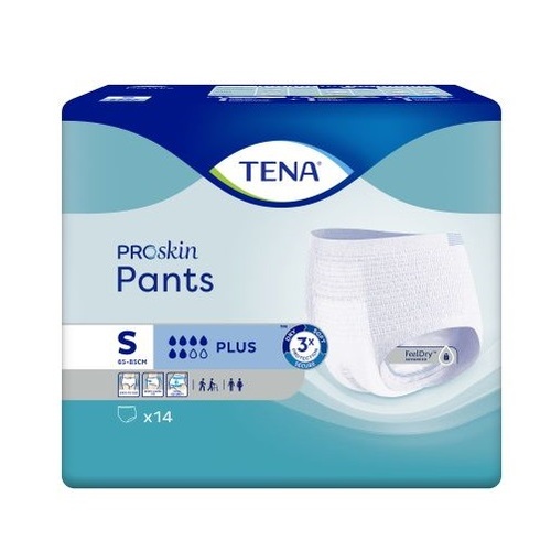 Tena Proskin Pants Plus Small 65 85cm Waist Carton 56(14x4)